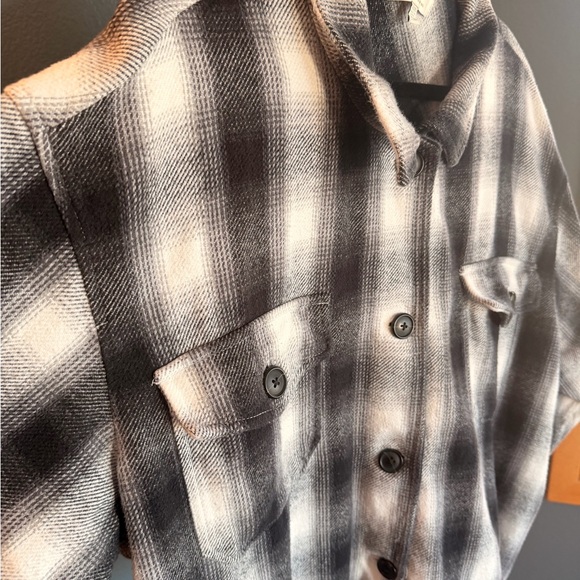 Lucky Brand Oversized Plaid Jacket / Shacket – Cozy Layering Piece – 2X - Picture 2 of 2